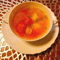 yesmama's cooksnap of when they made ホタテとじゃがいものトマトスープ煮.