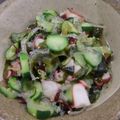 mzhroom's cooksnap of when they made 糸寒天の酢の物.