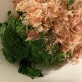 ﾌﾞﾚﾝﾀﾞ's cooksnap of when they made 春色！春菊のお浸し.