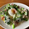 レディー・ババア's cooksnap of when they made アスパラとブロッコリーの温卵チーズサラダ.