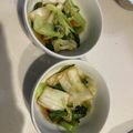 料理初心者imsk's cooksnap of when they made 簡単シャッキとしたチンゲン菜のゴマ和え.
