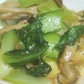 ヨシヨッシー's cooksnap of when they made チンゲン菜と厚揚げのあんかけ煮.