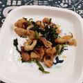 ﾁｲﾁｬﾝﾏﾏ's cooksnap of when they made ほうれん草とカリカリちゃん.