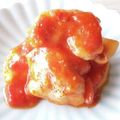 ヒヨコとウサギ's cooksnap of when they made 鶏胸肉とじゃがいも、トマトのスゴだれ炒め.