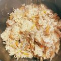 ももゆみ1230's cooksnap of when they made 雪国まいたけ極のじゃこ入り炊き込みご飯.