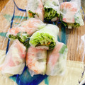 ボブナナ's cooksnap of when they made タイ風★エビの生春巻き.