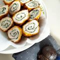 小手毬＊●((◉ｴ◉))●'s cooksnap of when they made ササミのくるくるしそ巻きフライ.