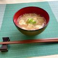FGO☆'s cooksnap of when they made えのきとお麩の味噌汁.