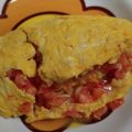 えみりんたん's cooksnap of when they made チーズとトマトのふわふわオムレツ♪.