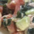 TeddySao's cooksnap of when they made さっぱり　アボカドの和え物.