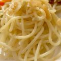 MULA's cooksnap of when they made シラス、にんにくのみ！絶品シラスのパスタ.