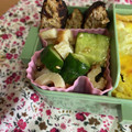 クック49L4Ho☆'s cooksnap of when they made きゅうりとちくわの梅おかか和え.