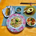 komutatata's cooksnap of when they made レンジで超簡単！ニラとえのきのごま和え☆.