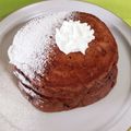きゃんでぃ×2's cooksnap of when they made いつものホットケーキをココア味で♡.