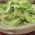 へのへのもへの's cooksnap of when they made ポン酢でお手軽　レタスのチョレギサラダ.