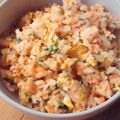kyoka2007's cooksnap of when they made 鮭フレーク炒飯.