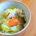 ちーまぐ's cooksnap of when they made キャベツまるごと豚味噌鍋♡.