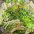 いっぺい99's cooksnap of when they made ごま油香る！ロメインレタスの中華風スープ.