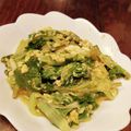 ☆なおみんみ☆'s cooksnap of when they made べか菜と卵の塩炒め.