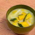 島子☆'s cooksnap of when they made 自然な甘み✿カボチャと玉ねぎの味噌汁.