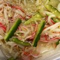 不器用なムサ's cooksnap of when they made もやしとカニかまのコンソメサラダ.