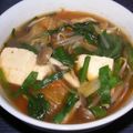 totomo's cooksnap of when they made キムチと豆腐の☆炎のスープ.
