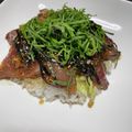 okamelove's cooksnap of when they made 簡単！鰹のたたきで手ごね寿司.