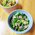かわゆう1211's cooksnap of when they made ■ごま油香る！ツナと小松菜の海苔ナムル■.