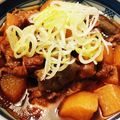 さんさい's cooksnap of when they made 牛すじ煮(圧力鍋使用).