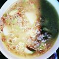 クックばばあ's cooksnap of when they made スーパー大麦入り蕪とアボカド玉葱のスープ.