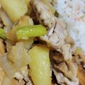 ゆきちん121212's cooksnap of when they made 豚肉 じゃが芋 玉ねぎの バター醤油炒め.