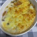 ariyuki97's cooksnap of when they made ☆シメジと長いものグラタン☆.