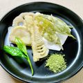 いなばっくす☆'s cooksnap of when they made 季節の味☆お茶の葉の天ぷら.