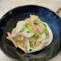 まりえもん☆'s cooksnap of when they made 新玉ねぎ&胡瓜&ビアハムのマリネ～✴.
