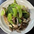 ＭＩ−ＳＡＮ's cooksnap of when they made チンゲン菜としめじのレンジ煮浸し.