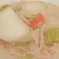 Nöööla♡'s cooksnap of when they made ほっこりカブの煮物可愛いカブとろみスープ.