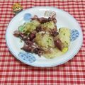 みかかめ's cooksnap of when they made ホタルイカとじゃがいものにんにく炒め.