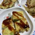 リラシャン's cooksnap of when they made 小松菜deお好み焼き.