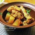inyako's cooksnap of when they made 圧力鍋で鶏手羽元と大根のマーマレード煮✿.