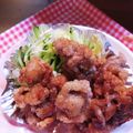 お山のエイ's cooksnap of when they made 【楽めし】揚げない豚肉のレモン唐揚げ.