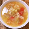 ポニーリボン's cooksnap of when they made 簡単♡トマトたっぷり♡コンソメスープ.