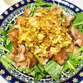 YUKIKI☆'s cooksnap of when they made 【楽めし】豚バラ焼きネギだれ.