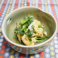 バカリャウ's cooksnap of when they made たけのこの姫皮と三つ葉の酢味噌和え♪.