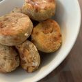なめこめんたい's cooksnap of when they made 米粉でバナナスコーン.