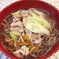 tikariri's cooksnap of when they made 麺つゆで簡単！豚肉なめこそば.