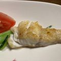 桃的美しき日々's cooksnap of when they made 簡単！タラのムニエル　小麦粉不使用.