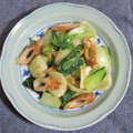 mmameco's cooksnap of when they made ❀簡単　青梗菜とちくわのピリッと炒め.
