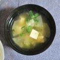 mmameco's cooksnap of when they made 簡単美味しい豆腐の味噌汁^_^.