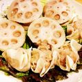 しましま＊ここあ's cooksnap of when they made 蓮根焼売/レンコンはさみ蒸しシュウマイ.