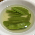 お塩と砂糖's cooksnap of when they made さやえんどうのだし煮.